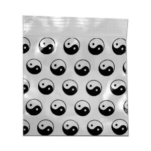 Zip Bags 50µ strong, YinYang (100pcs)