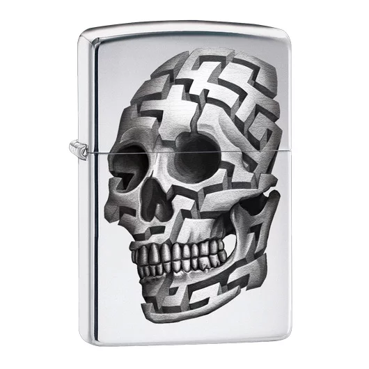 Zippo | 3D Skull