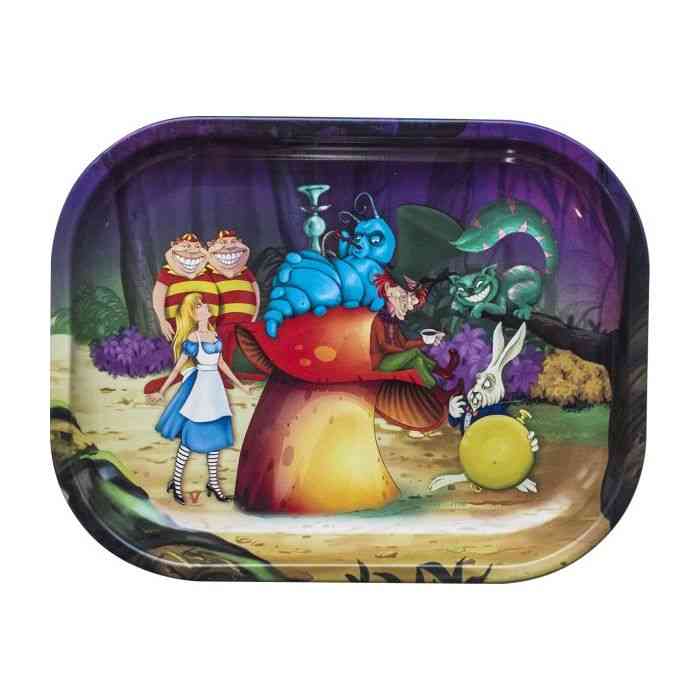 Alice Forest Metal Rolling Tray Small (18L/14W)