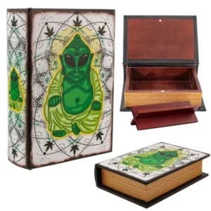 Stash Book Small - Alien Buddha