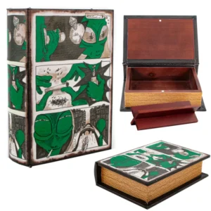 Stash Book Small - Alien Visitor