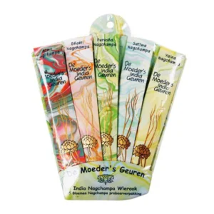 India Bloemen Nagchampa Wierook | 5×4 Geuren Paletje