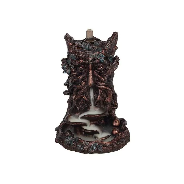 Bronze Effect Tree Man Backflow Wierookbrander
