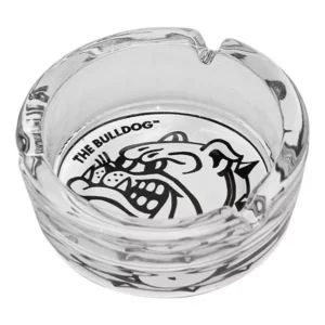 The Bulldog – Glass Ashtray Clear