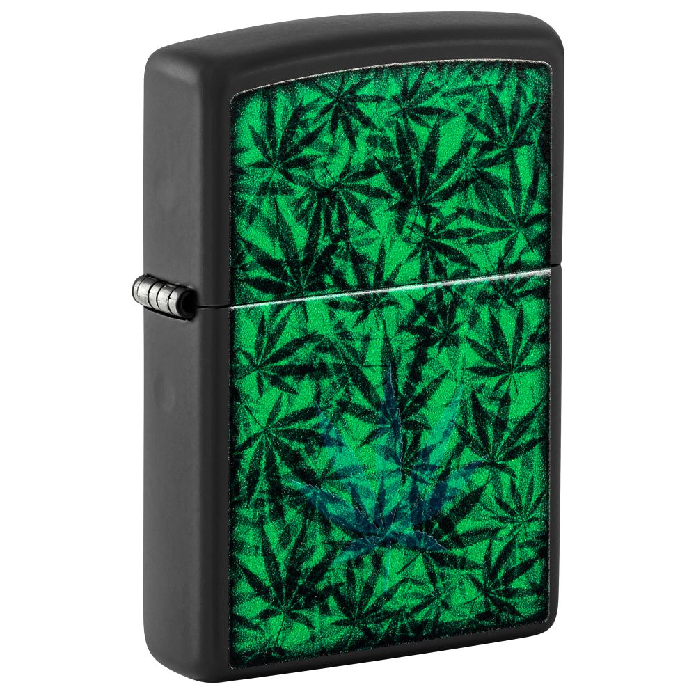 Zippo | Cannabis Design Glow in the Dark