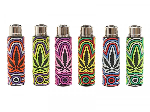 Clipper Classic Cover Aansteker | Circle Leaves