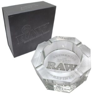 RAW Crystal Glass Ashtray