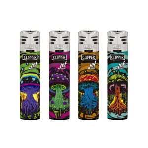 Clipper Classic Jet Flame | Dark Mushrooms (4 stuks)