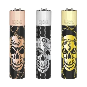 Metalen Clipper Aansteker | Deadly Chains