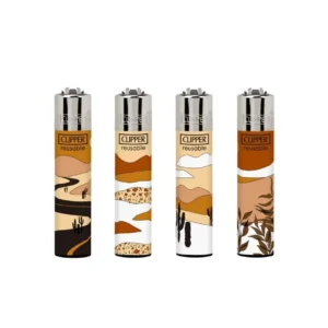Classic Clipper Aansteker | Desert Life (4 stuks)