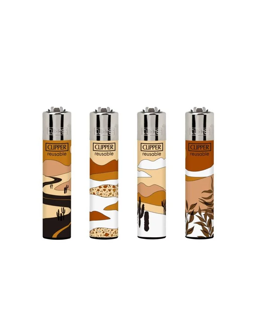 Classic Clipper Aansteker | Desert Life (4 stuks)