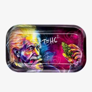 Einstein Metal Rolling Tray Large (L27cm/W16cm)