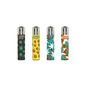 Classic Clipper Aansteker | Micro Ganja Everywhere (4 stuks)
