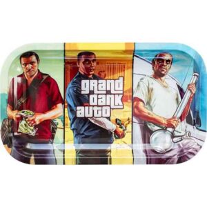 Grand Dank Auto Metal Roling Tray Tray Large (L27cm/W16cm)