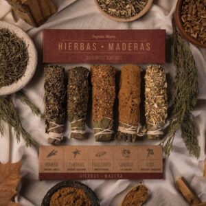 Set van 5 Salie Sticks | Herbs and Sacred Woods