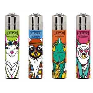 Classic Clipper Aansteker | Hippie Theme #3 (4 stuks)