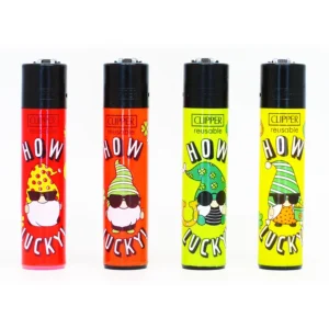 Classic Clipper Aansteker | How Lucky #1 (4 stuks)