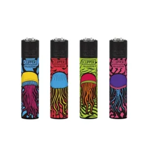Classic Clipper Aansteker | Jellyfish (4 stuks)
