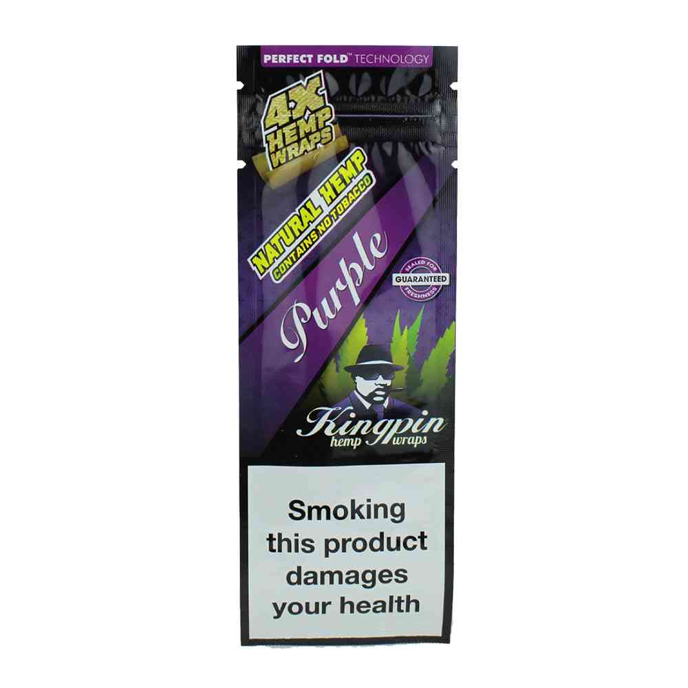 Kingpin Hemp Wraps - Purple