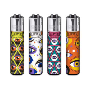 Classic Clipper Aansteker | Look at Me (4 stuks)