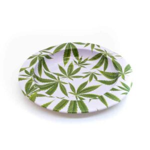 Metal Ashtray Leaves
