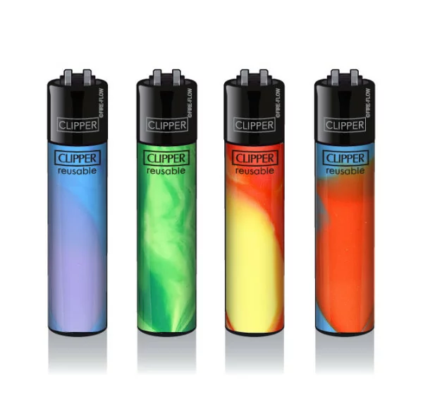 Classic Clipper Aansteker | Micro Nebula Mix #2 (4 stuks)