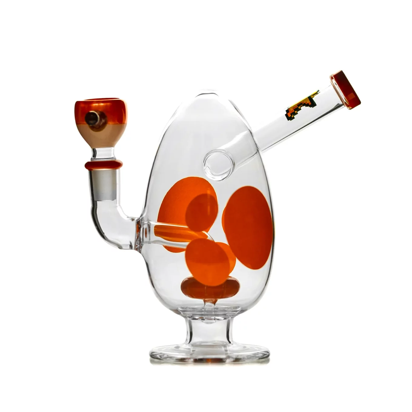 Spotted Egg Bong 7'' - Afbeelding 2