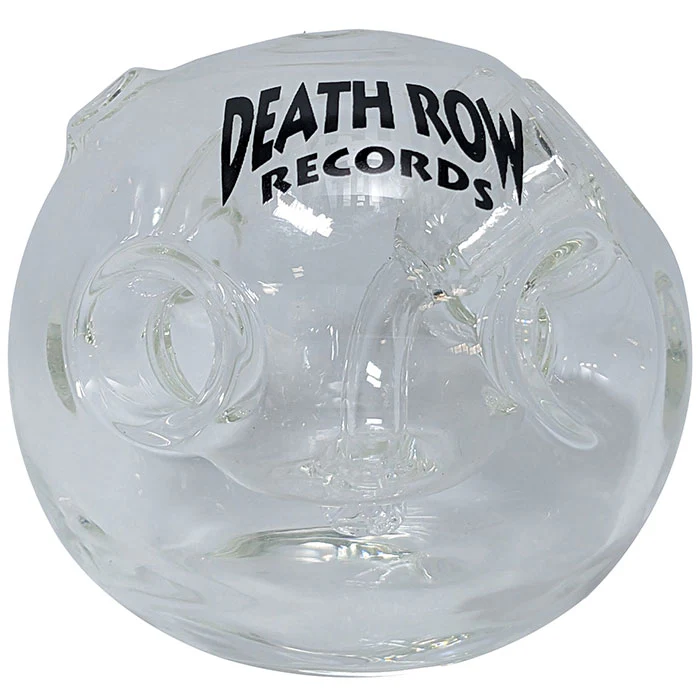 Death Row Records | 3" The Orb Blunt Bubbler Water Pipe with 10mm Banger - Afbeelding 3