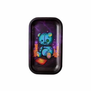 Ouija Bear Metal Rolling Tray large (L27XW16)