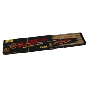 RAW Black Pre-Rolled Cones K.S. (20 pcs)