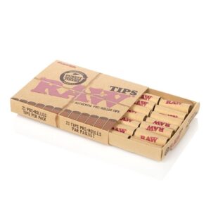 RAW Pre-rolled Tips (21 Tips)