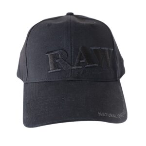 RAW Baseball Cap Poker - Black on Black