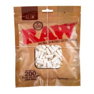 RAW Slim Cotton Filters (200pcs)