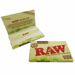 RAW Organic Single Wide - Double Pack
