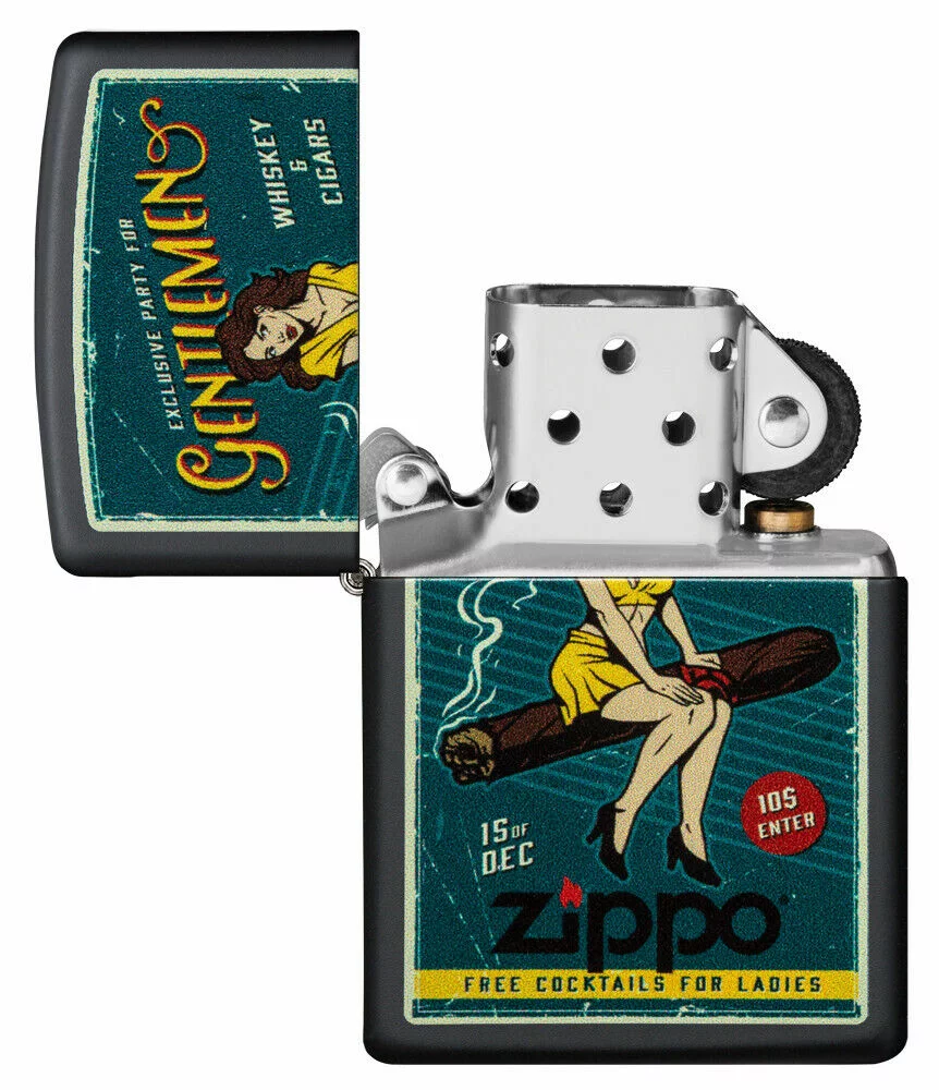 Zippo – Cigar Girl Design - Afbeelding 2