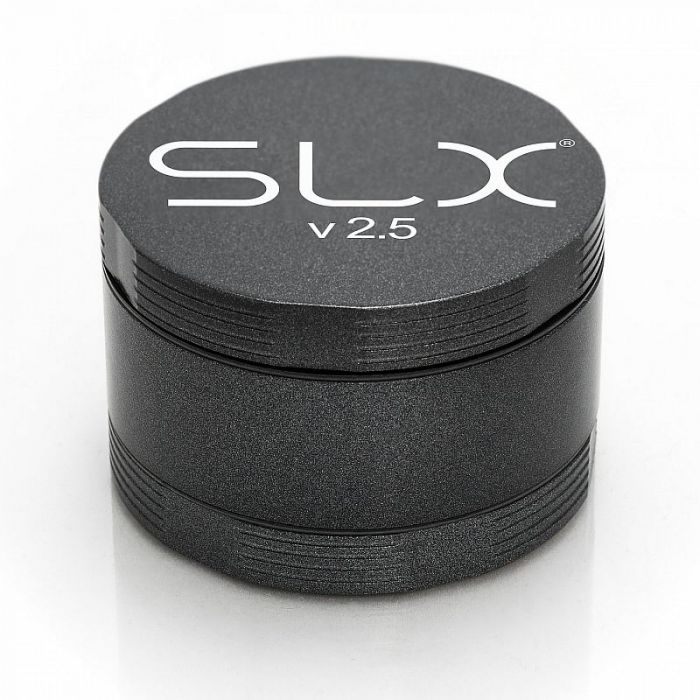 SLX Grinder Aluminium Non Sticky 50 mm – Charcoal