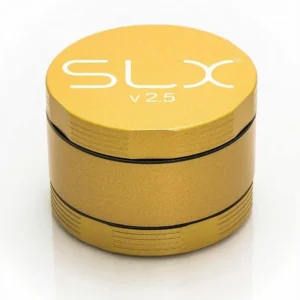 SLX Grinder Aluminium Non Sticky 50 mm – Yellow Gold