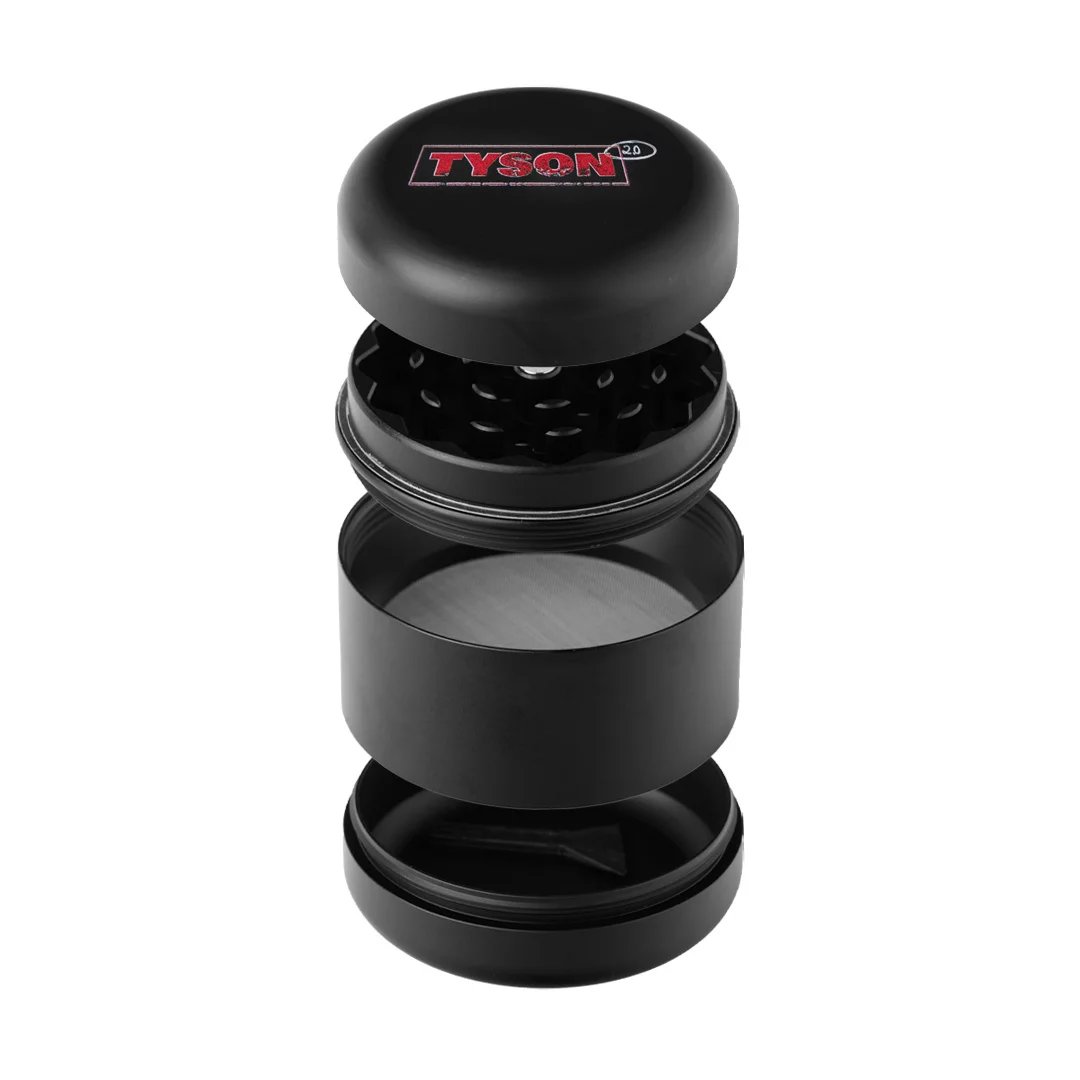 TYSON 2.0 Metal Grinder – Logo Red - Afbeelding 2