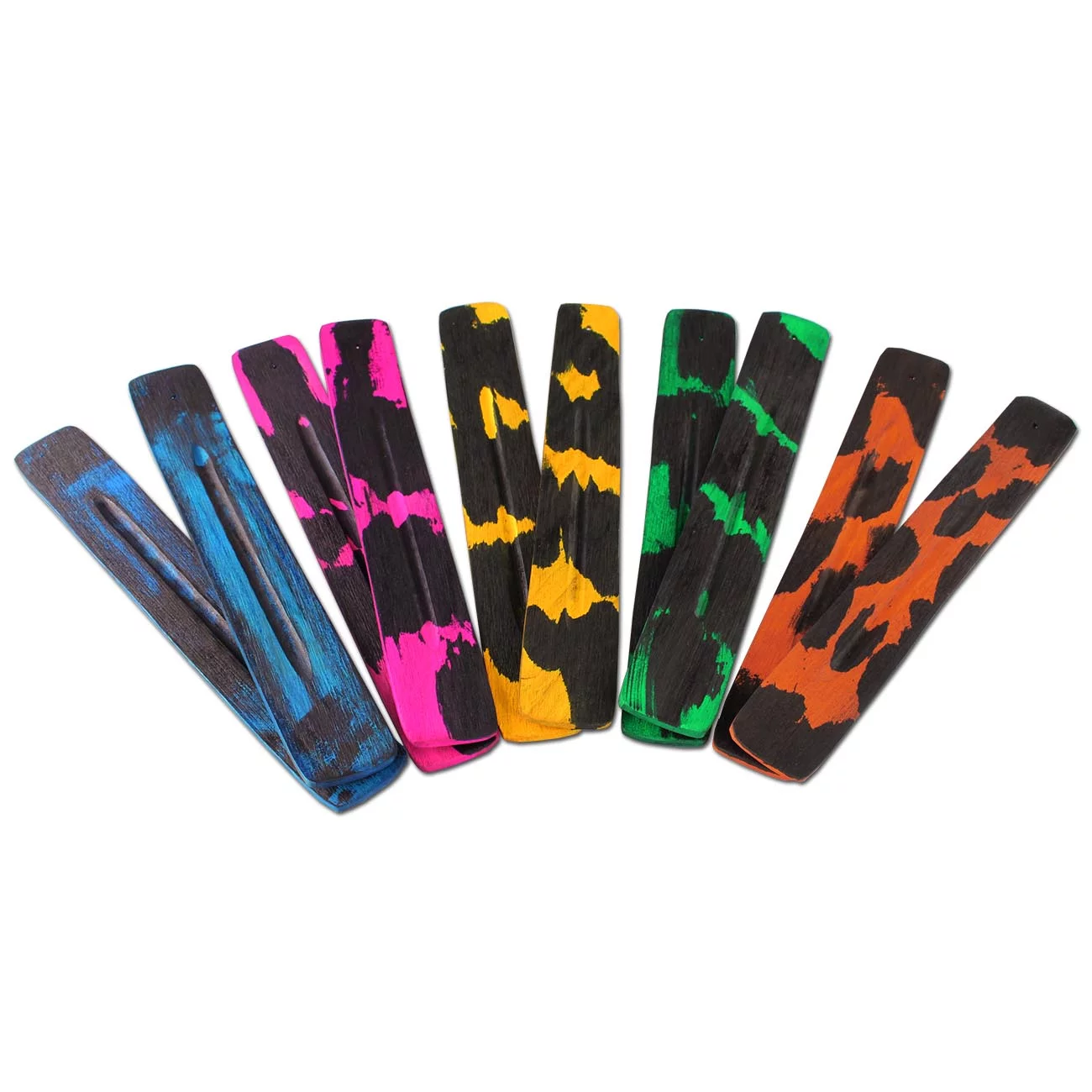 Houten Wierookhouder - Vintage