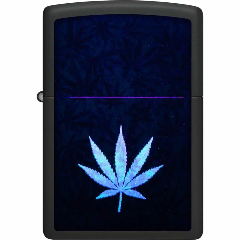 Zippo | Cannabis Design Glow in the Dark - Afbeelding 2