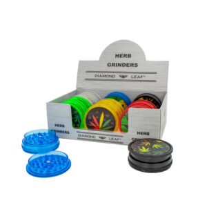 Diamond Leaf | Trippy Leaf Plastic Grinder