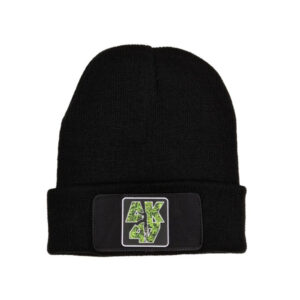 LR | Cuffed Beanie 420 AK47 (Black)