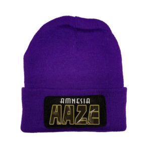 LR | Cuffed Beanie 420 Amnesia Haze (Purple)