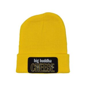 LR | Cuffed Beanie 420 Big Buddha Cheese (Yellow)