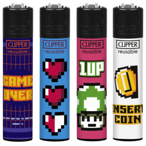 Classic Clipper Aansteker | Games & Hobbies (4 stuks)
