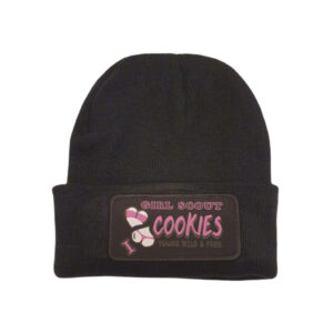LR | Cuffed Beanie 420 Girl Scout Cookies (Black)