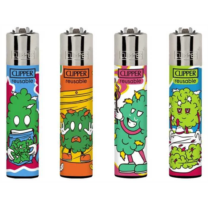 Classic Clipper Aansteker | High Gang (4 stuks)