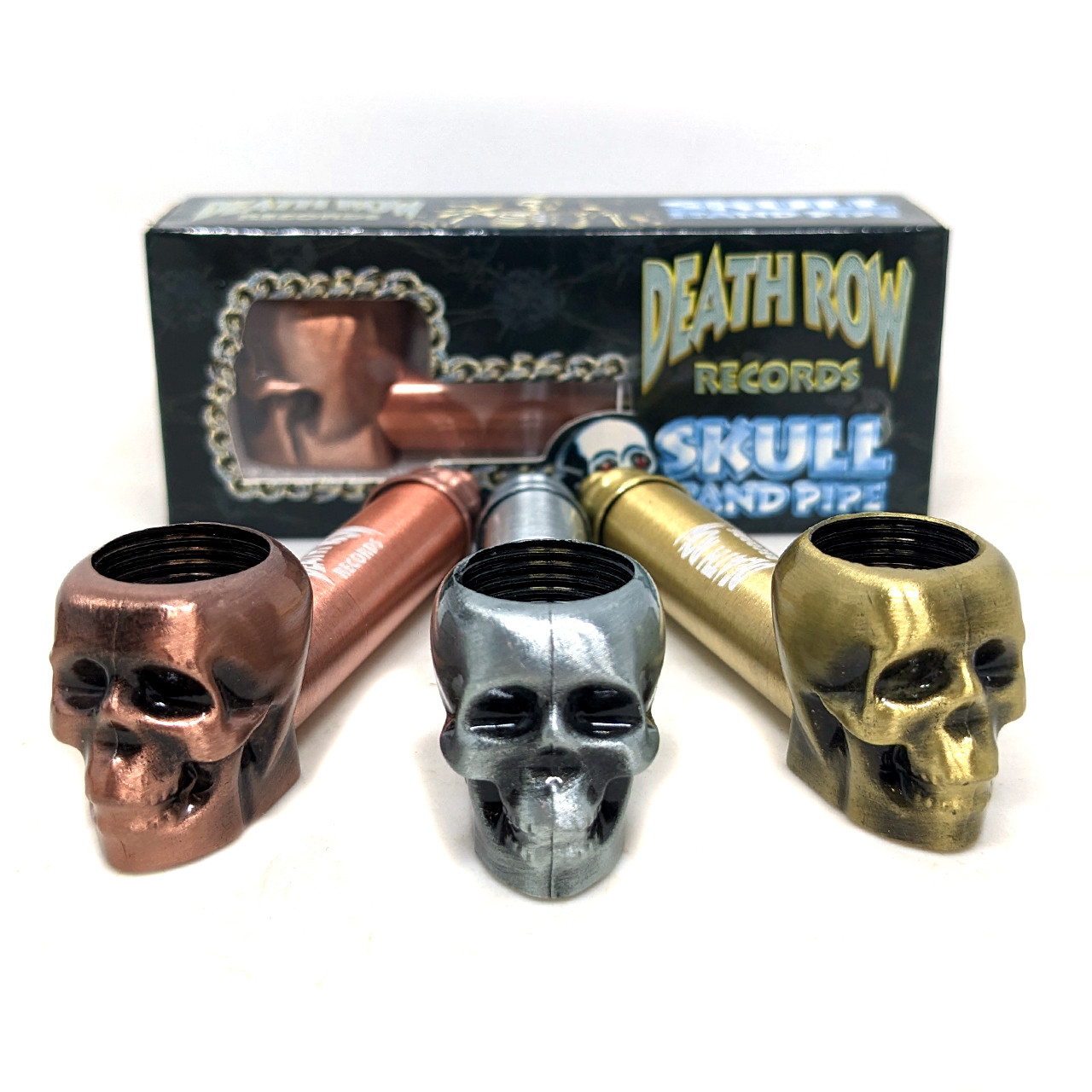 Death Row Records | 3″ Metal Skull Hitter