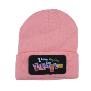 LR | Cuffed Beanie 420 Zkittlez (Pink)