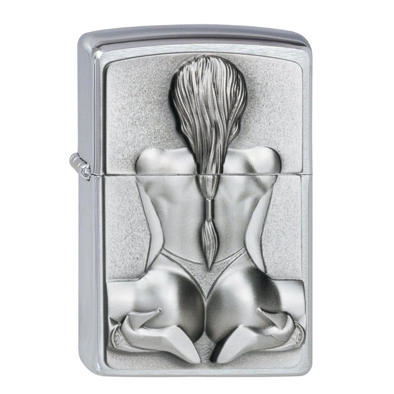 Zippo | Kneeling Girl Emblem